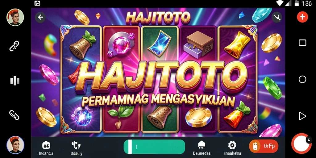 Tampilan gameplay HAJITOTO yang menarik dan penuh warna.