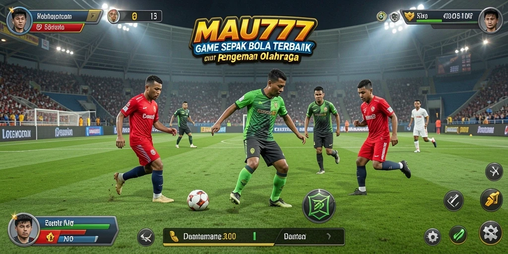 Screenshot tampilan gameplay MAU777 yang menampilkan aksi seru di lapangan.