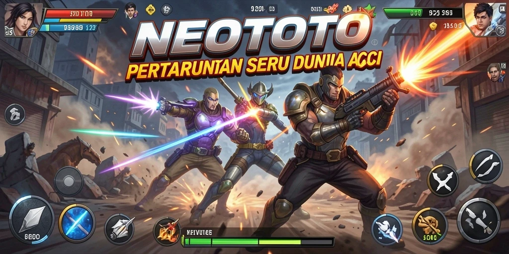 Gameplay seru NEOTOTO dengan aksi penuh tantangan.