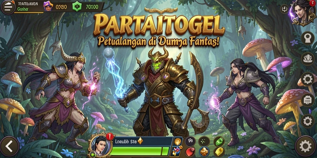 Tangkapan layar menunjukkan gameplay menakjubkan di PARTAITOGEL.