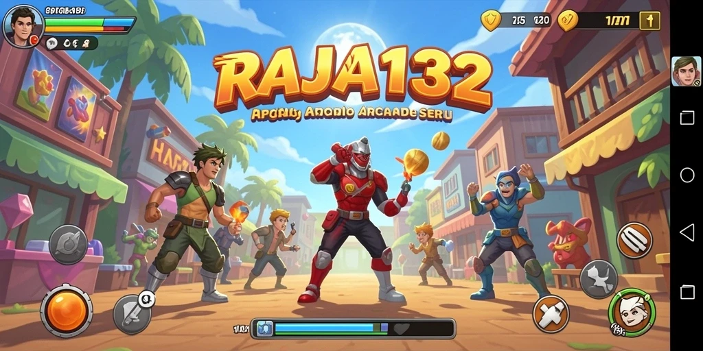Tangkapan layar utama menunjukkan aksi seru dalam gameplay <strong>RAJA132</strong> yang menantang.
