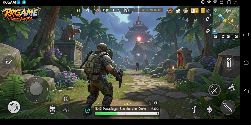 Tampilan gameplay RPGAME yang intens dan mendebarkan.