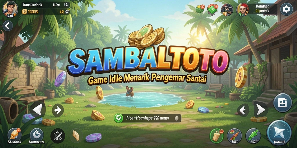 Tampilan gameplay menarik dari SAMBALTOTO dengan sistem Idle yang memikat.