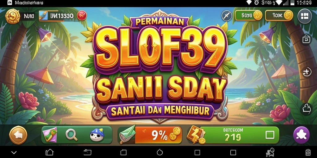 Screenshot menarik dari gameplay <strong>SLOT39</strong> yang penuh warna.