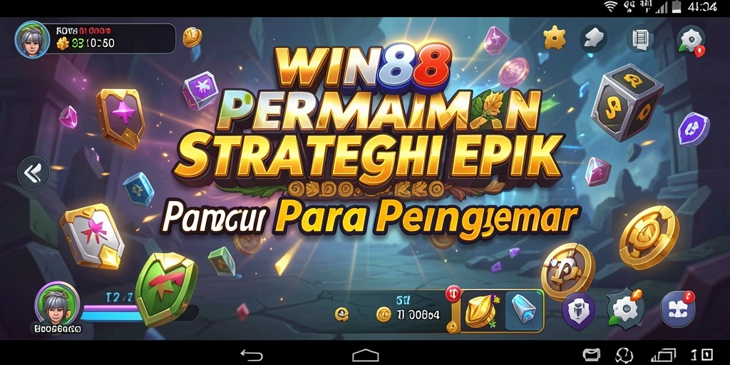 Tampilan gameplay WIN88 dengan aksi strategi yang intens.