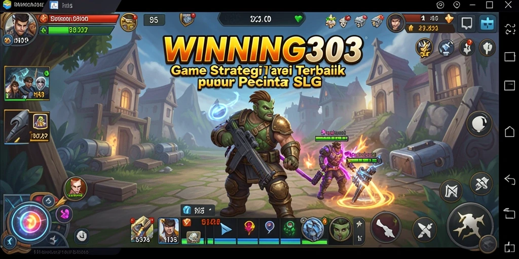 Tampilan menakjubkan gameplay SLG di WINNING303.